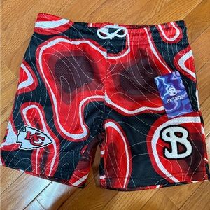 BUCKETSQUAD KC Chiefs NFL Shorts – Youth XL (Run Small)